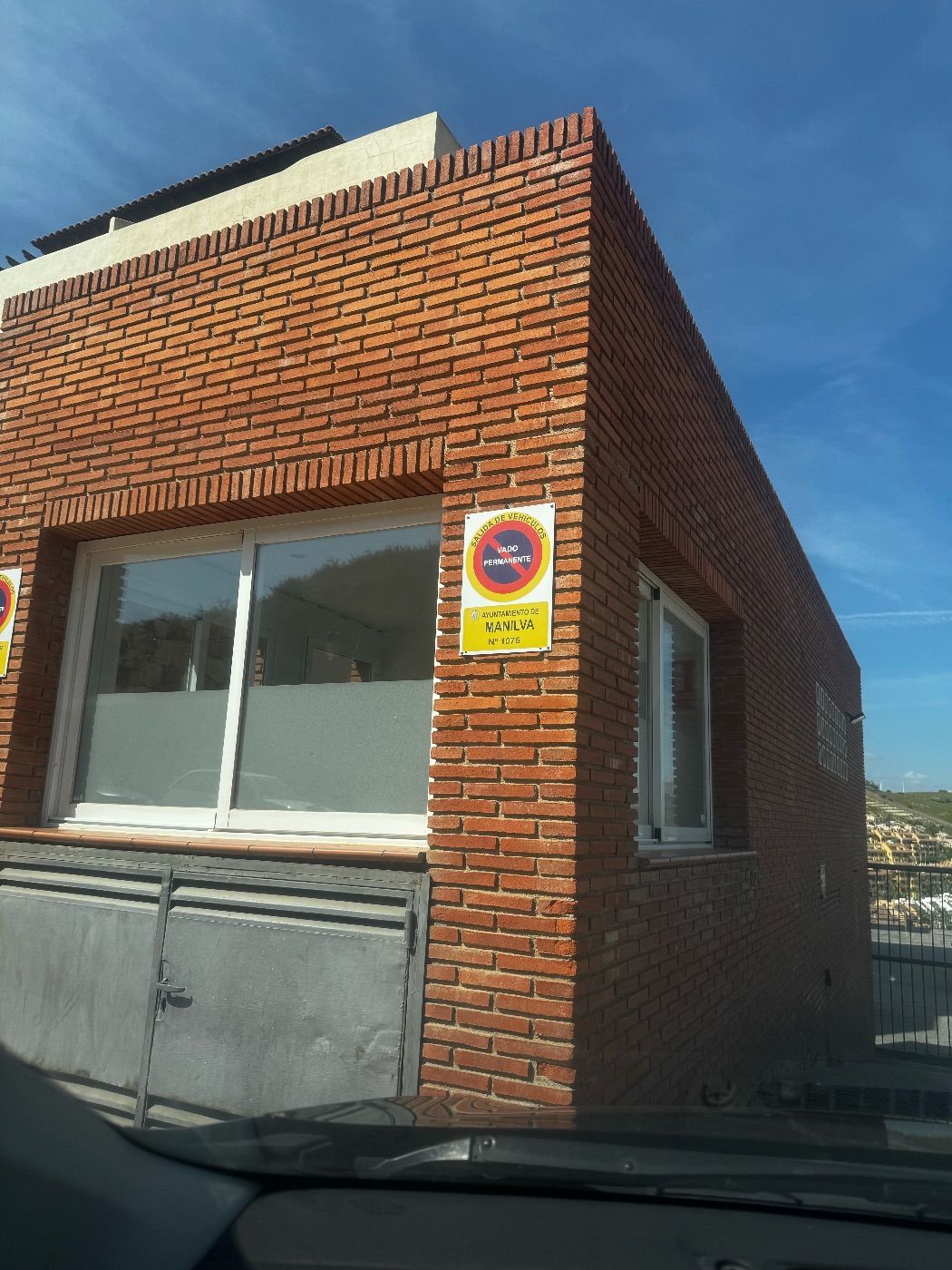 Aparcamiento por obras