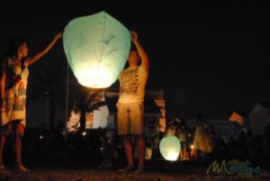 fiesta de la luna llena en Manilva
