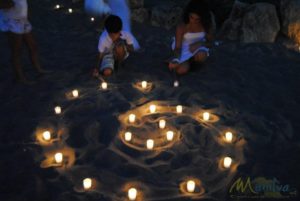 fiesta de la luna llena en Manilva