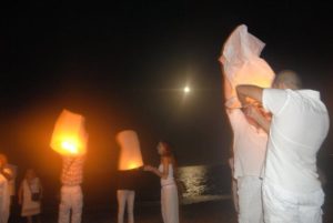 fiesta de la luna llena en Manilva