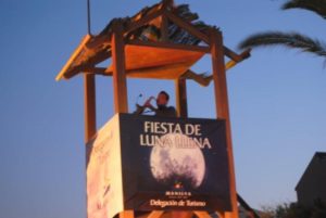 fiesta de la luna llena en Manilva