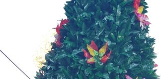 Roban los adornos del árbol de Navidad del Castillo