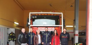 Apoyo institucional a la labor de los bomberos