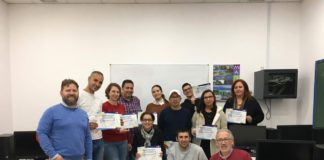 Clausura del curso de informática