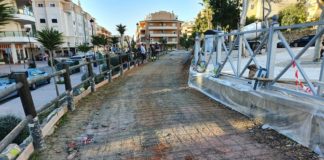 A buen ritmo las obras del camino hacia la plaza Blas Infante