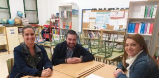 Daniel Muñoz comprometido con la comunidad educativa Daniel Muñoz reunido con la AMPA