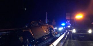 Accidente de tráfico a la altura del peaje de Manilva Accidente peaje Manilva