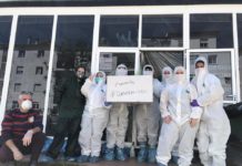 Entrega de las primeras mascarillas fabricadas en Manilva Mascarillas Manilva