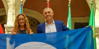 La playa de Sabinillas recupera este año la Bandera Azul bandera azul Manilva