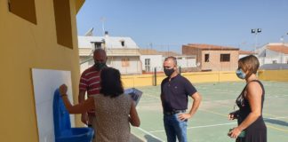Obras en el colegio Pablo Picasso