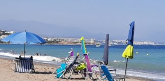 Las playas de Sabinillas por encima del 90% de ocupación Playas de Sbinillas