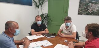 Reunion de trabajo en el consistorio