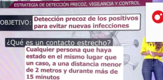 Cambios en el protocolo; Los contactos con PCR positivo tendrán que guardar cuarentena