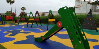 Más mejoras en los parques del municipio parques de Manilva