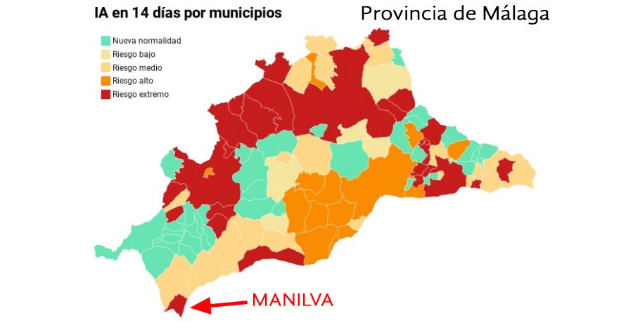 Incidencia coronavirus Málaga