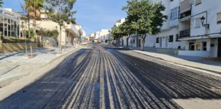 Asfaltado de la calle Álvarez Leiva Asfaltado Alvarez Leiva