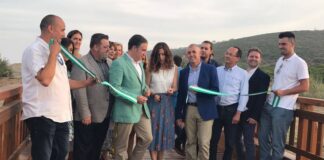Diputación de Cádiz interesada en continuar la Senda Litoral puente Senda litoral