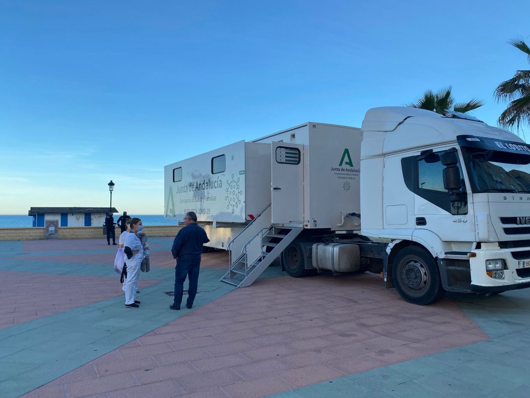 camion - covid Junta de Andalucia