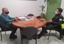 Reunión en materia de seguridad con la Policía Local Reunión de seguridad