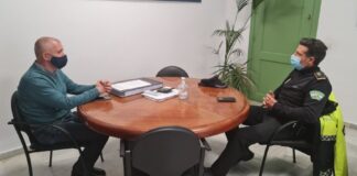 Reunión en materia de seguridad con la Policía Local Reunión de seguridad