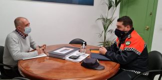 Reunión de coordinación con Protección Civil