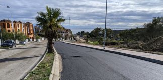 El nuevo vial de Martagina continúa a buen ritmo Martagina