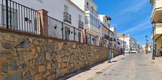 Mejoras en la Barranca de la calle Mar Calle Mar de Manilva