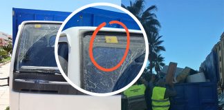 Y otro vehículo municipal circulando sin la ITV Otro vehículo municipal circulando sin itv