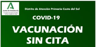 Campaña de vacunación frente al COVID sin cita previa Vacunación sin cita