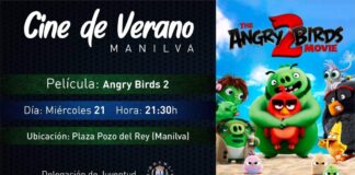 Esta noche continúa el cine de verano en Manilva Angry Birds 2