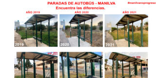 Las paradas empeoran con el tiempo ante la dejadez municipal Paradas 2021
