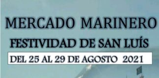 Mercado Marinero en el paseo de La Colonia