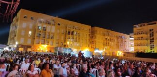 Buen ambiente en el concierto Bordón 4 concierto Bordon