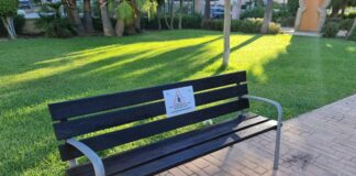 Trabajos de mantenimiento en el parque de Villa Matilde Parque de Villa Matilde