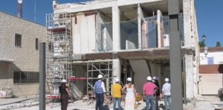 Visita a las obras de la Escuela de Música Escuela de musica