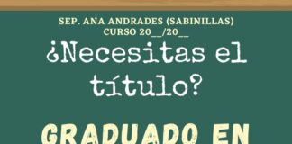 Curso para la obtención del graduado en ESO Escuela de adultos