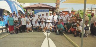 Buen ambiente en la I Copa Provincial de Petanca