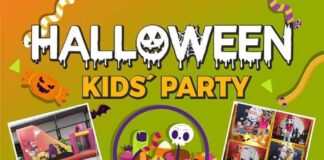 Hoy domingo Fiesta infantil de Halloween fiesta de halloween