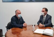 El Delegado de Salud Carlos Bautista visita Manilva Carlos Bautista