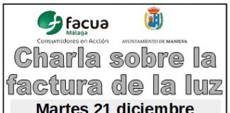 Sesión informativa sobre la factura de la luz