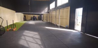 Renovación sala de Crossfit Sala de Crossfit