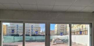 Seguimiento a la ampliación Colegio de Sabinillas obras colegio Sabinillas
