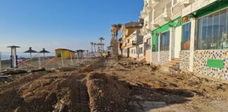 Las obras del paseo avanzan a buen ritmo paseo maritimo en obras