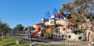Cerrado temporalmente la zona de juegos del Parque del Duque Parque del Duque