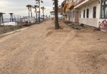 Contratiempos en la obra del paseo marítimo paseo maritimo obras