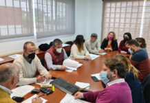 Reunión de casi todo el equipo de Gobierno