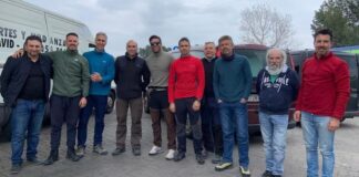 Jair Pereira y Paco Coronado, de Manilva a la frontera de Ucrania tareas humanitarias