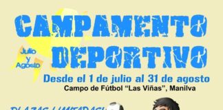 Campamento deportivo para el verano de la Unión Manilva