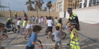 Jornada de educación vial en el CEIP San Luis jornada de educacion vial