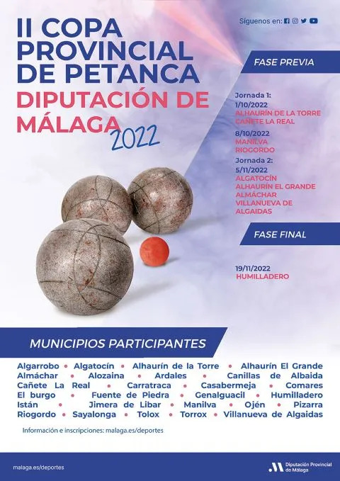 Campeonato provincial de Petanca